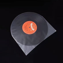 Load image into Gallery viewer, 50PCS 7/10/12 inch Vinyl Record Protecter LP Record Plastic Bags Anti-Static Record Sleeves Outer Inner Plastic Clear Cover Container
