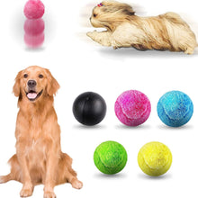 Load image into Gallery viewer, Pet Cat Dog Interactive Smart Ball Toy for Active Rolling Ball Bite Resistant Plush Cover Dog Toys Pet Supplies