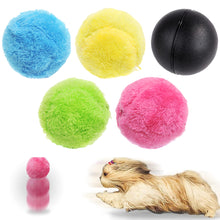 Load image into Gallery viewer, Pet Cat Dog Interactive Smart Ball Toy for Active Rolling Ball Bite Resistant Plush Cover Dog Toys Pet Supplies