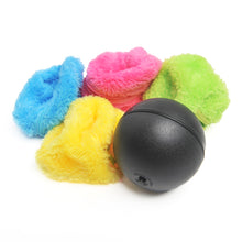 Load image into Gallery viewer, Pet Cat Dog Interactive Smart Ball Toy for Active Rolling Ball Bite Resistant Plush Cover Dog Toys Pet Supplies