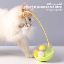 Load image into Gallery viewer, 1Pc Cat Tumbler Toy with Ball Feather Catnip Cat Interactive Feather Toys Pet Bumbler Funny Toy Kitten Toys