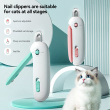 Load image into Gallery viewer, Pet Nail Clippers with Light Cat Manicure Tools Pet Specialized Nail Clippers Dog Beauty and Cleaning Products