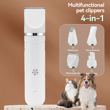 Load image into Gallery viewer, Pet Electric Push Clippers with Led Lights Foot Hair Trimmer Professional Care Supplies Dog Cat Claw Pedicure Artifact Rechargeable Shaver