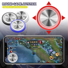 Load image into Gallery viewer, Round Game Joystick For Mobile Phone Rocker Tablet Android Iphone Metal Button Controller Easy Chicken Dinner with box