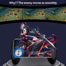 Load image into Gallery viewer, Round Game Joystick For Mobile Phone Rocker Tablet Android Iphone Metal Button Controller Easy Chicken Dinner with box
