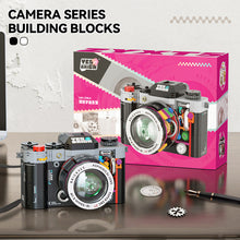 Load image into Gallery viewer, Retro camera Building Kit Construction Model Building Blocks Set, Collectible Gift Idea Building Set for Adults and Teen