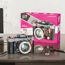 Load image into Gallery viewer, Retro camera Building Kit Construction Model Building Blocks Set, Collectible Gift Idea Building Set for Adults and Teen
