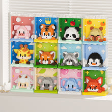 Load image into Gallery viewer, Christmas Animal Building Blocks Ideas Simulation Model Bricks Home Decoration DIY Toys for Kids Girlfriend Chrishtmas New Year Gifts