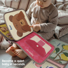 Load image into Gallery viewer, Soft Baby Book Montessori early education quiet cloth book Learning Toys for Babies 0-3 Years and Up Enlightenment Puzzle