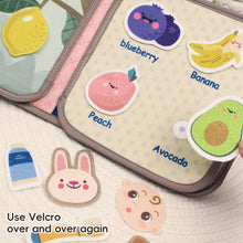 Load image into Gallery viewer, Soft Baby Book Montessori early education quiet cloth book Learning Toys for Babies 0-3 Years and Up Enlightenment Puzzle