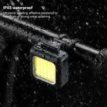 Load image into Gallery viewer, 130/80LM 150mAh Bicycle Front Rear Lamp Type-C USB Rechargeable Waterproof COB LED Warning Bike Cycling Light Cycling Accessories