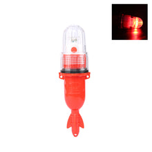 Load image into Gallery viewer, 1pc 20cm Double Flash Lamp Fishing Light Underwater Net Beacon Buoy Signal Light Indicator Light Lures Fish Finder Lamp Flashin