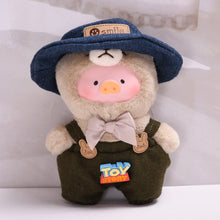 Load image into Gallery viewer, For 14cm Lulu Pig Doll Clothes Fashion Clothes Suspender Trousers Hat Overalls Doll Clothes Cute Decoration Little Clothes