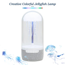 Load image into Gallery viewer, Creative Colorful Jellyfish Mood Lamp with Bluetooth Speaker 3D Surround 1800mAh Sports Jellyfish Speaker with Lights for Home Office