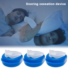Load image into Gallery viewer, Silicone Mouth Containing Anti Snoring and Anti Snoring Device Night Time Mouth Guard Anti Snoring Device Anti Snoring Tooth Cover