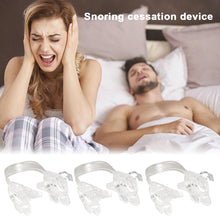 Load image into Gallery viewer, Adjustable Silicone Mouthguard for Preventing Bruxism Snoring Anti Snoring Nighttime Sleep Aid Anti Snoring Braces