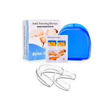 Load image into Gallery viewer, Night Time Anti Grinding and Anti Snoring Dental Braces Made of Moldable Material for Tooth Protection and Braces Set