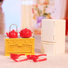 Load image into Gallery viewer, Playing House Toys Miniature Scenes Furniture Bedroom Decorations Small Kitchens Mini Dollhouses Doll Accessories