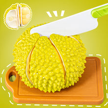 Load image into Gallery viewer, Children Fruit Cutting Toys Durian Pretend Play Dinette Simulation Fruit Food Sensory Games Educational Play House Kitchen Toys