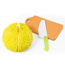 Load image into Gallery viewer, Children Fruit Cutting Toys Durian Pretend Play Dinette Simulation Fruit Food Sensory Games Educational Play House Kitchen Toys