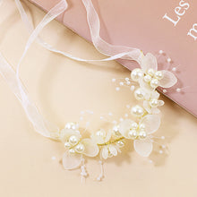 Load image into Gallery viewer, Children's Princess Hairband Supernatural Pearl Hair Accessories Performance Headband Women's Child Hair Ornaments