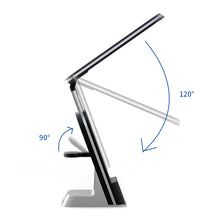Load image into Gallery viewer, 15W 7-IN-1 Multifunctional Desk Lamp Wireless Charging Foldable Led Eye Protection Desk Lamp Mobile Charger With Alarm Clock