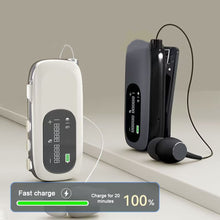 Load image into Gallery viewer, Clip-On Bluetooth Earphones Retractable Wireless Earphones With LCD Digital Display Ultra-Long Life Noise Cancelling Earphones