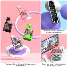 Load image into Gallery viewer, True Wireless 5.3 Bluetooth Headphones Music Bucket With Light Effect In-Ear Noise-Cancelling Sports Gaming Headphones