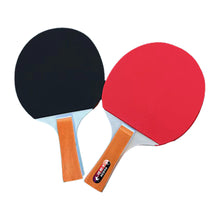 Load image into Gallery viewer, Table Tennis Racket Set Positive And Negative Particle Adhesive Beginner Training Equipment (2 Rackets +3 Balls)