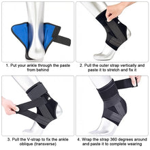 Load image into Gallery viewer, 1PC Professional Support Sports Ankle Guard Ankle Joint Fixation Tool Sprained Ankle Ligament Recovery Rehabilitation Bandage
