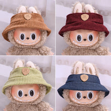 Load image into Gallery viewer, Doll Hat for Dollhouse Miniature 17cm Labubu Color Match Hat Kawaii Cute Doll Accessories Kids Girls Toys