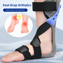 Load image into Gallery viewer, Comfortable Elastic Foot Drop Orthosis Adjustable Ankle Leg Fixation Brace Ankle Support Foot Orthotics Care Tool