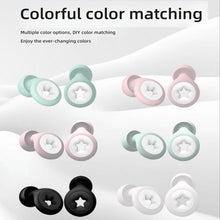 Load image into Gallery viewer, Soft Silicone Noise Reduction Earplugs Comfortable Reusable Anti-Noise Soundproof Earplugs Outdoor Travel Sleeping Earplugs