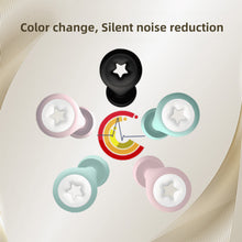 Load image into Gallery viewer, Soft Silicone Noise Reduction Earplugs Comfortable Reusable Anti-Noise Soundproof Earplugs Outdoor Travel Sleeping Earplugs