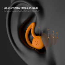 Load image into Gallery viewer, Three-layer Soft Silicone Noise Reduction Earplugs Comfortable Reusable Anti-Noise Soundproof Washable Sleeping Earplugs