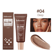 Load image into Gallery viewer, 4 Colors Glow Shiny Liquid Foundation Natural Long-lasting Facial Concealer Moisturizing Foundation Facial Body Makeup Cosmetics