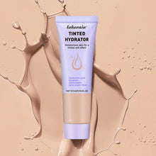 Load image into Gallery viewer, 5 Colors Tinted Moisturizer Waterproof Sweatproof Moisture Even Out Skin Tone Cover Blemishes Semi-matte Finish Facial Cream