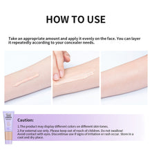 Load image into Gallery viewer, 5 Colors Tinted Moisturizer Waterproof Sweatproof Moisture Even Out Skin Tone Cover Blemishes Semi-matte Finish Facial Cream