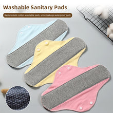 Load image into Gallery viewer, Adult Washable Cotton Pad Soft Comfortable Breathable Water Absorbing Anti-leakage Graphene Antibacterial Bacteriostatic Underpants Pad