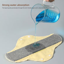 Load image into Gallery viewer, Adult Washable Cotton Pad Soft Comfortable Breathable Water Absorbing Anti-leakage Graphene Antibacterial Bacteriostatic Underpants Pad