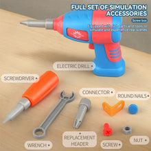 Load image into Gallery viewer, 156/211/351pcs Children's Toolbox Set Simulation Repair Tools Electric Drill Screwdriver Tool Kit Pretend Play Toy Plastic Toy