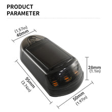 Load image into Gallery viewer, 1PC Car Roof Lights Solar Powered Flashing Lights Yellow or 7 Colors Cab Punch-Free Phone App Control Wireless Or Truck