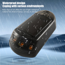 Load image into Gallery viewer, 1PC Car Roof Lights Solar Powered Flashing Lights Yellow or 7 Colors Cab Punch-Free Phone App Control Wireless Or Truck