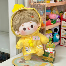 Load image into Gallery viewer, For 10/20CM Cotton Doll Raincoats Cartoon Plush Doll Replacement Outfit Playing House Accessories Mini Clothes