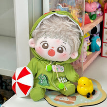Load image into Gallery viewer, For 10/20CM Cotton Doll Raincoats Cartoon Plush Doll Replacement Outfit Playing House Accessories Mini Clothes