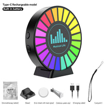Load image into Gallery viewer, Intelligent Car Wireless Remote Control Aromatherapy Lamp APP Control Music Rhythm Light Air Freshener Atmosphere Light