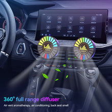 Load image into Gallery viewer, Intelligent Car Wireless Remote Control Aromatherapy Lamp APP Control Music Rhythm Light Air Freshener Atmosphere Light