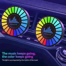 Load image into Gallery viewer, Intelligent Car Wireless Remote Control Aromatherapy Lamp APP Control Music Rhythm Light Air Freshener Atmosphere Light
