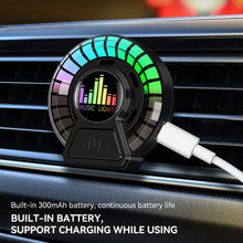 Load image into Gallery viewer, Intelligent Car Wireless Remote Control Aromatherapy Lamp Music Rhythm Light Air Freshener Atmosphere Light