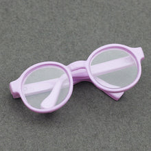 Load image into Gallery viewer, For Labubu Glasses 6.5cm Cute Plastic Glasses for 15cm Labubu Macaron and 60cm BJD Dolls and 1/3 BJD Dolls Toy Glasses Accessories